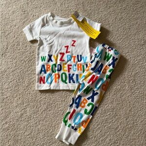 Old Navy Kids Alphabet Pajamas - Multicolor